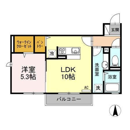 ＬＳＹ４７の物件間取画像